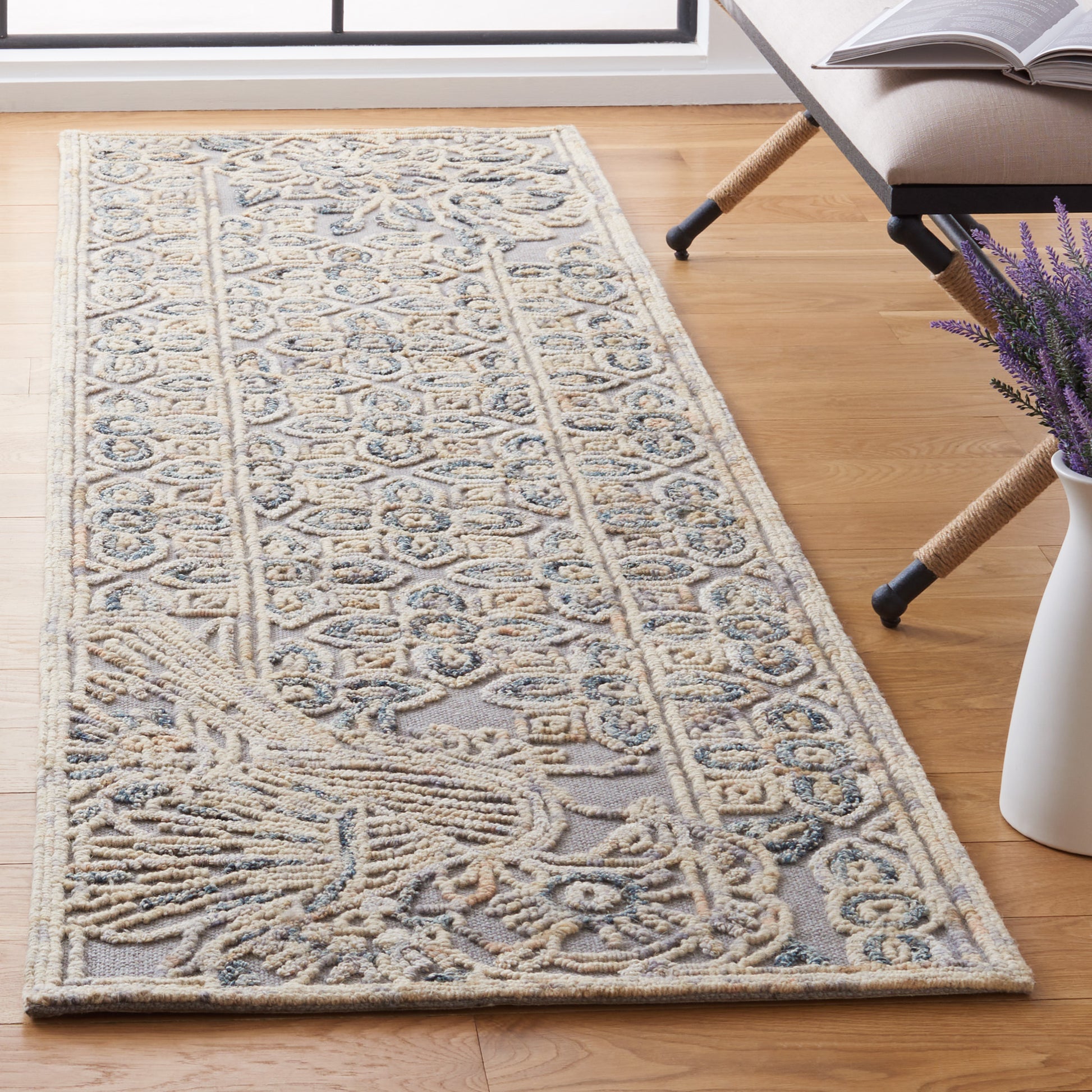 Safavieh Trace Trc801F Grey/Beige Area Rug