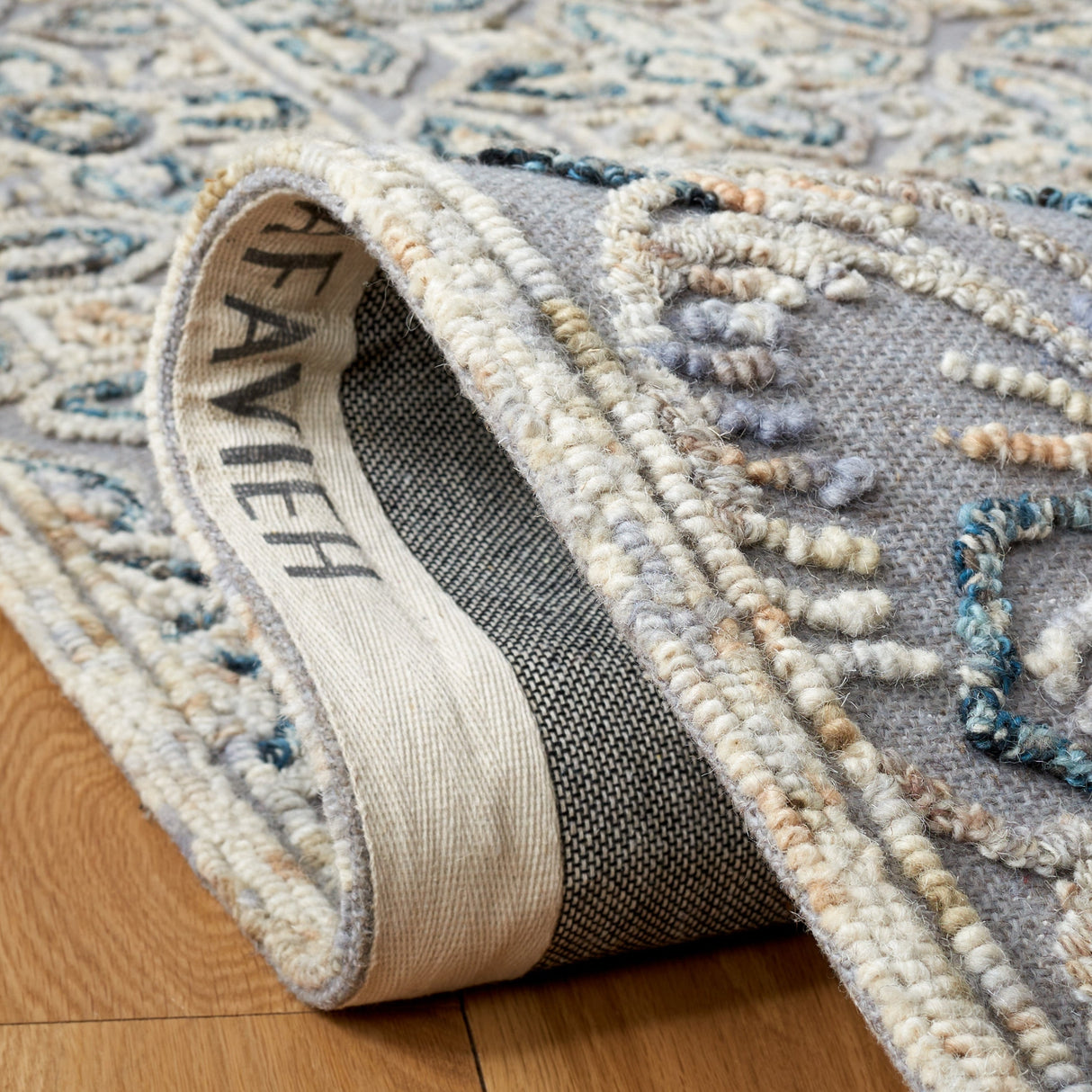 Safavieh Trace Trc801F Grey/Beige Rug.