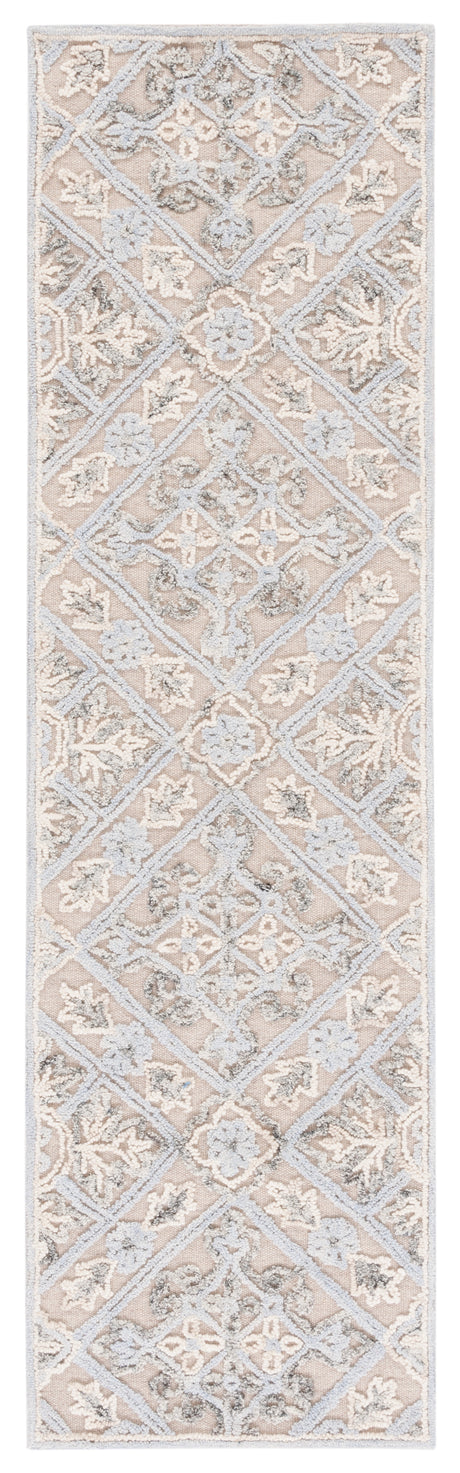 Safavieh Trace Trc802B Beige/Silver Rug.