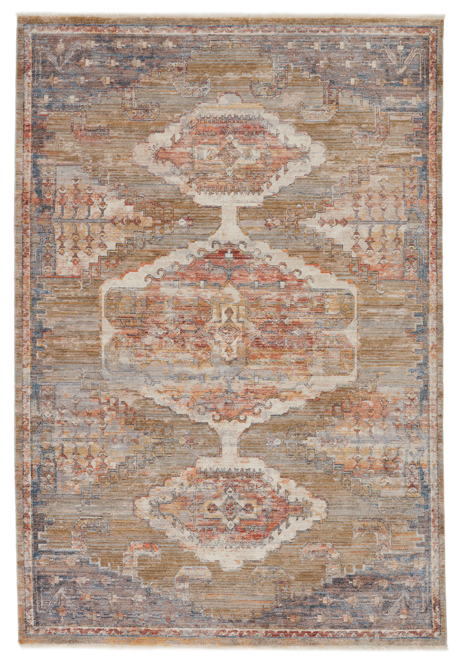 Jaipur Terra Haelyn Trr03 Multicolor/Olive Area Rug