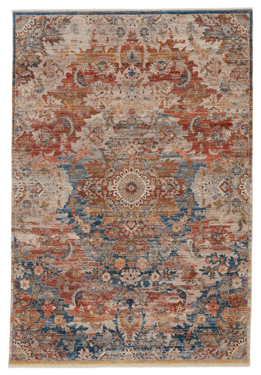 Jaipur Terra Jemsa Trr05 Blue/Orange Area Rug