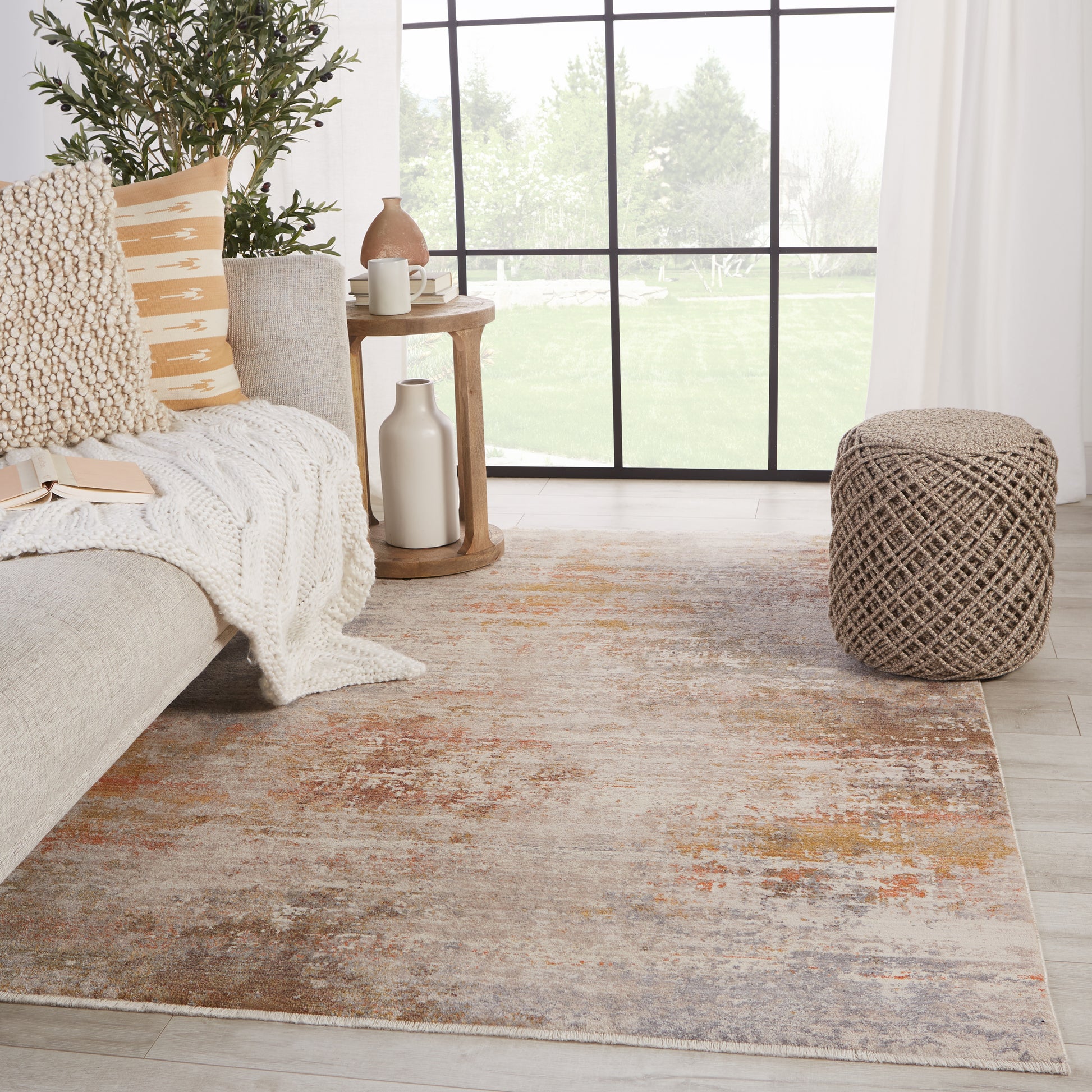 Jaipur Terra Berquist Trr07 Multicolor/White Area Rug