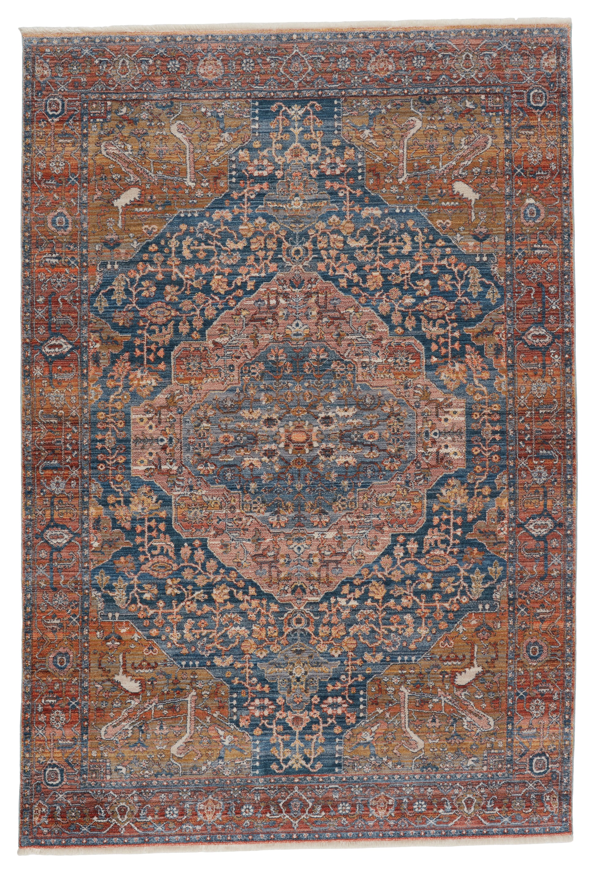 Jaipur Terra Saphir Trr08 Multicolor/Blue Area Rug