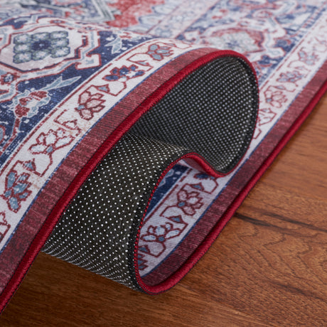 Safavieh Tucson Tsn101S Red/Navy Area Rug