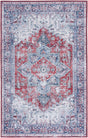 Safavieh Machine Washable Tucson Tsn101S Red/Navy Rug.