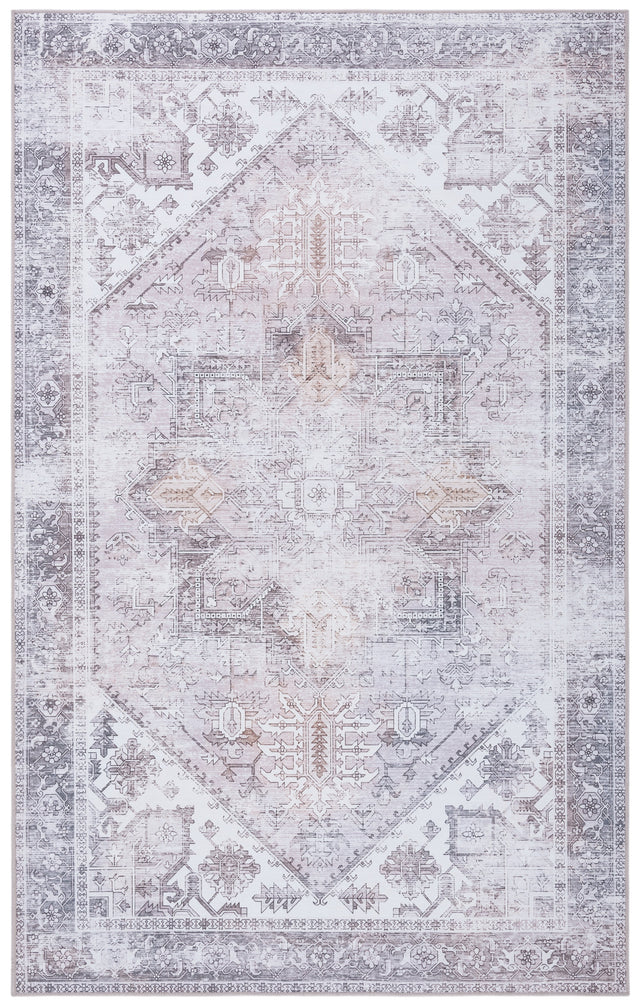 Safavieh Machine Washable Tucson Tsn102B Beige/Grey Rug.