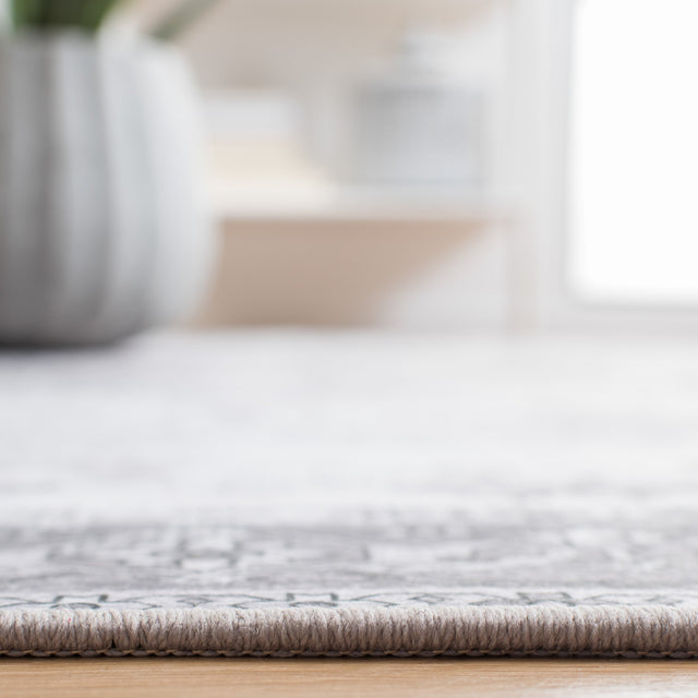 Safavieh Machine Washable Tucson Tsn102F Grey/Ivory Rug.