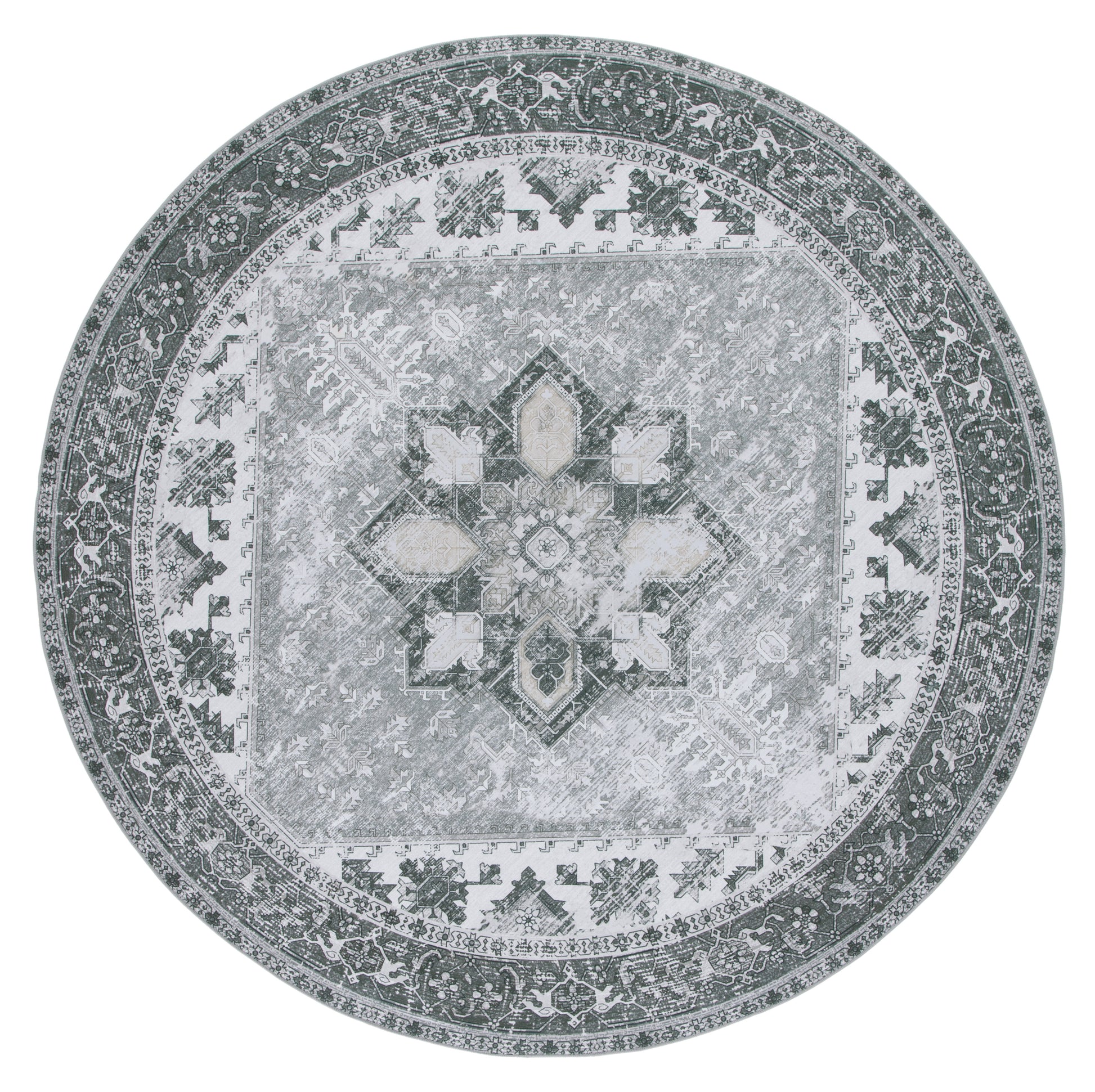 Safavieh Tucson Tsn102F Grey/Ivory Area Rug