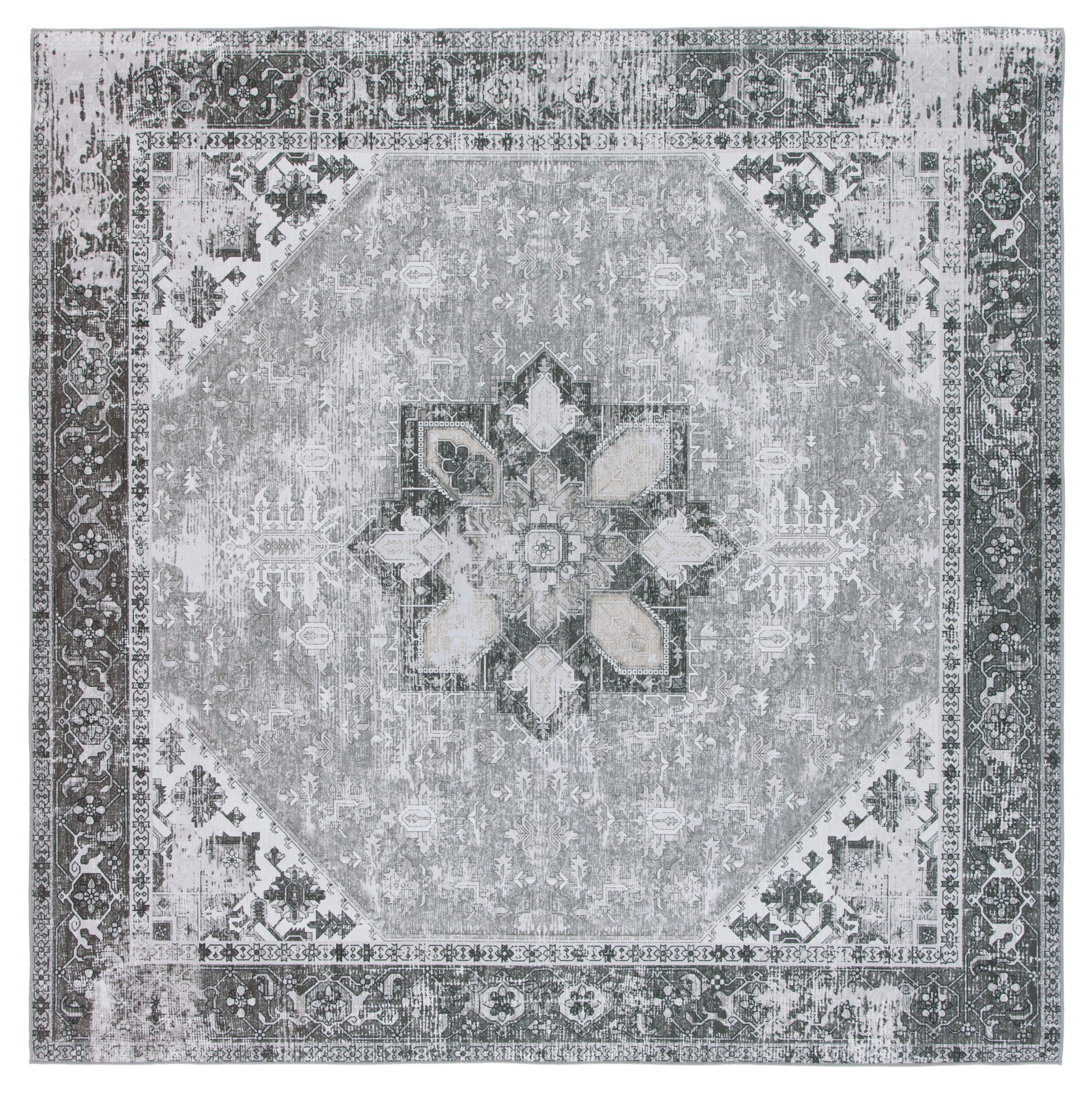 Safavieh Tucson Tsn102F Grey/Ivory Area Rug