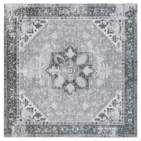 Safavieh Machine Washable Tucson Tsn102F Grey/Ivory Rug.