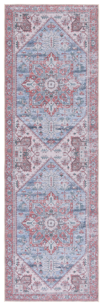 Safavieh Tucson Tsn102G Grey Blue/Rust Area Rug