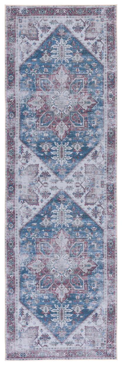 Safavieh Tucson Tsn102N Navy/Red Area Rug