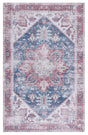 Safavieh Machine Washable Tucson Tsn102N Navy/Red Rug.