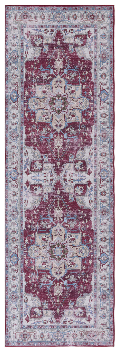 Safavieh Tucson Tsn106S Burgundy/Beige Area Rug