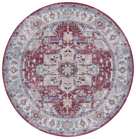 Safavieh Tucson Tsn106S Burgundy/Beige Area Rug