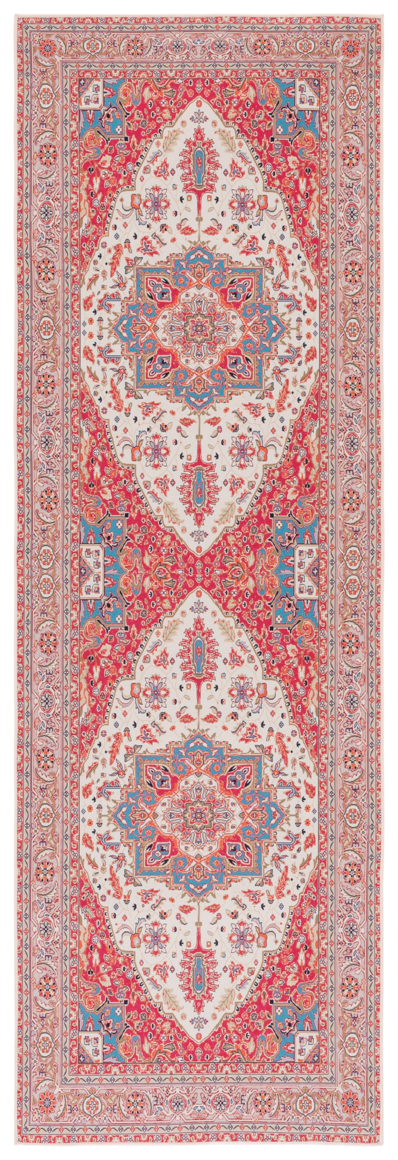 Safavieh Tucson Tsn107Q Red/Beige Area Rug