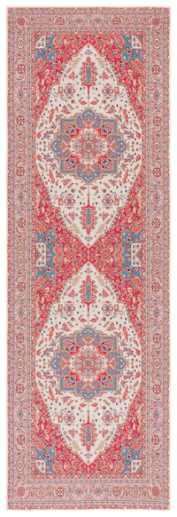 Safavieh Tucson Tsn107Q Red/Beige Area Rug