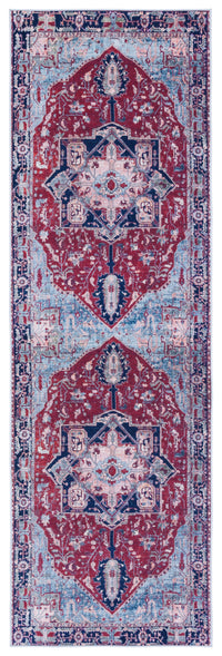 Safavieh Tucson Tsn108Q Red/Navy Area Rug