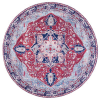 Safavieh Tucson Tsn108Q Red/Navy Area Rug