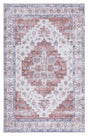 Safavieh Machine Washable Tucson Tsn109A Ivory/Rust Rug.