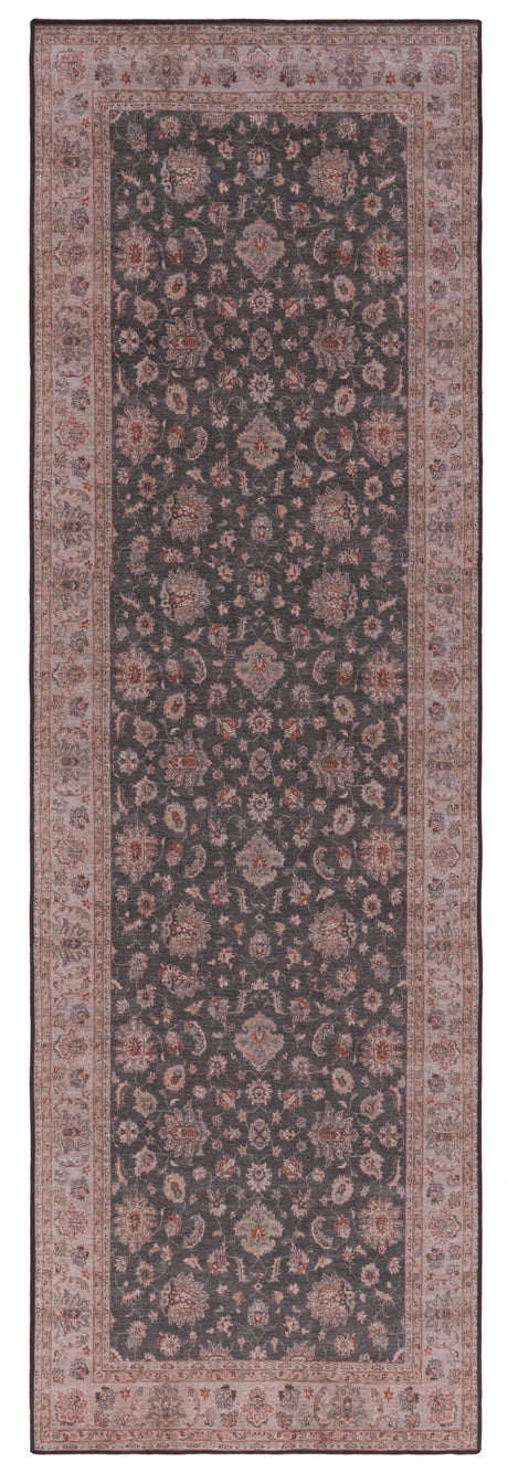 Safavieh Machine Washable Tucson Tsn111G Dark Grey/Beige Rug.