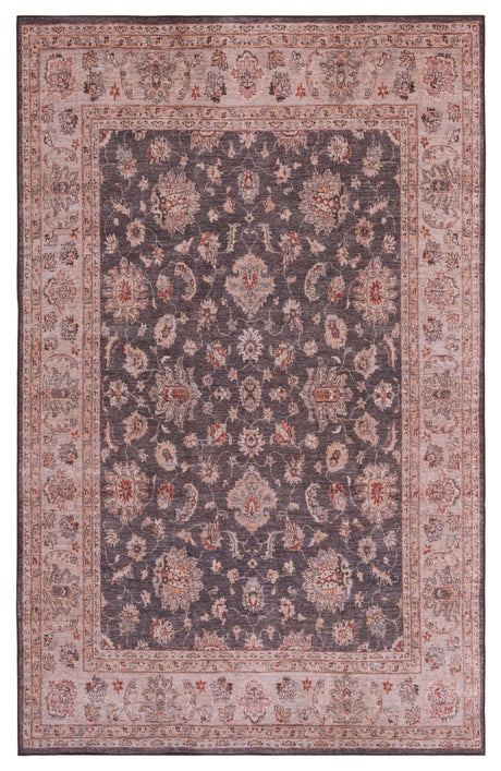 Safavieh Machine Washable Tucson Tsn111G Dark Grey/Beige Rug.