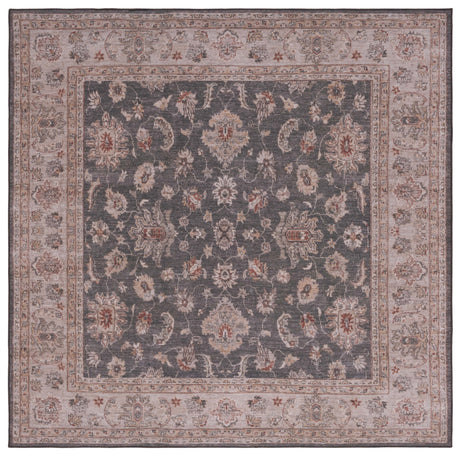 Safavieh Machine Washable Tucson Tsn111G Dark Grey/Beige Rug.