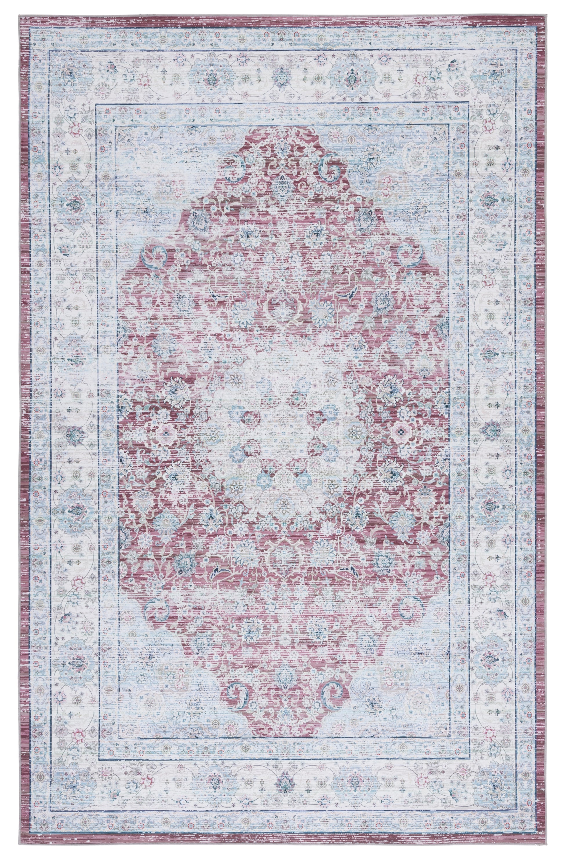 Safavieh Tucson Tsn112P Rust/Beige Area Rug