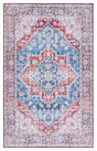 Safavieh Machine Washable Tucson Tsn115M Blue/Red Rug.