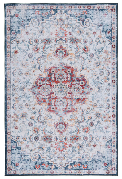 Safavieh Tucson Tsn117F Grey/Rust Area Rug