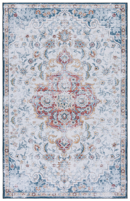 Safavieh Tucson Tsn117F Grey/Rust Area Rug