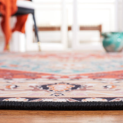 Safavieh Tucson Tsn120J Aqua/Rust Area Rug