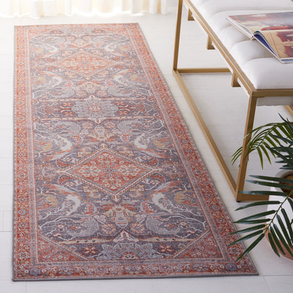 Safavieh Tucson Tsn125F Grey/Rust Area Rug