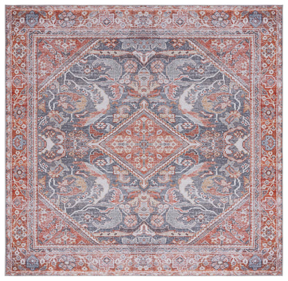 Safavieh Tucson Tsn125F Grey/Rust Area Rug