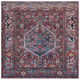 Safavieh Machine Washable Tucson Tsn126P Rust/Blue Rug.