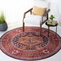 Safavieh Tucson Tsn127N Navy/Rust Area Rug