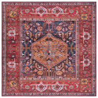 Safavieh Tucson Tsn127N Navy/Rust Area Rug