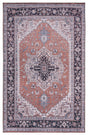 Safavieh Machine Washable Tucson Tsn128P Rust/Navy Rug.