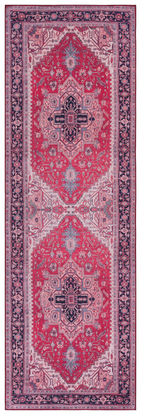 Safavieh Tucson Tsn128Q Red/Navy Area Rug