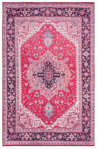 Safavieh Tucson Tsn128Q Red/Navy Area Rug