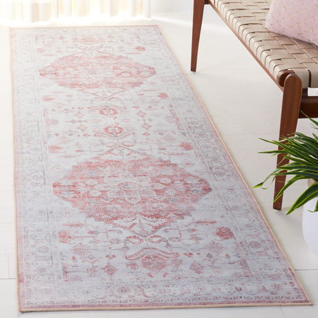 Safavieh Machine Washable Tucson Tsn129B Beige/Rust Rug.