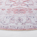 Safavieh Machine Washable Tucson Tsn129B Beige/Rust Rug.