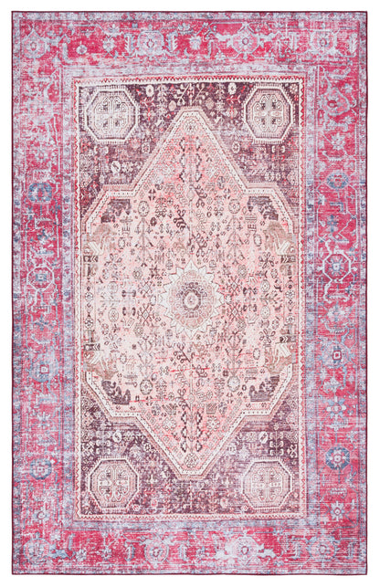 Safavieh Tucson Tsn132B Beige/Red Area Rug