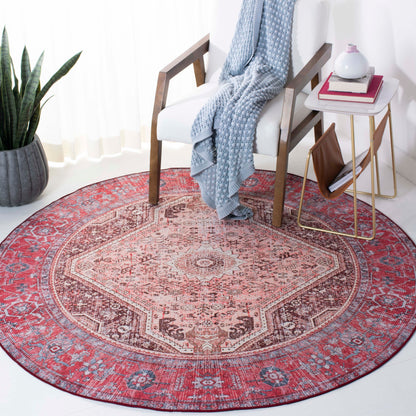 Safavieh Tucson Tsn132B Beige/Red Area Rug