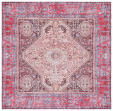 Safavieh Machine Washable Tucson Tsn132B Beige/Red Rug.