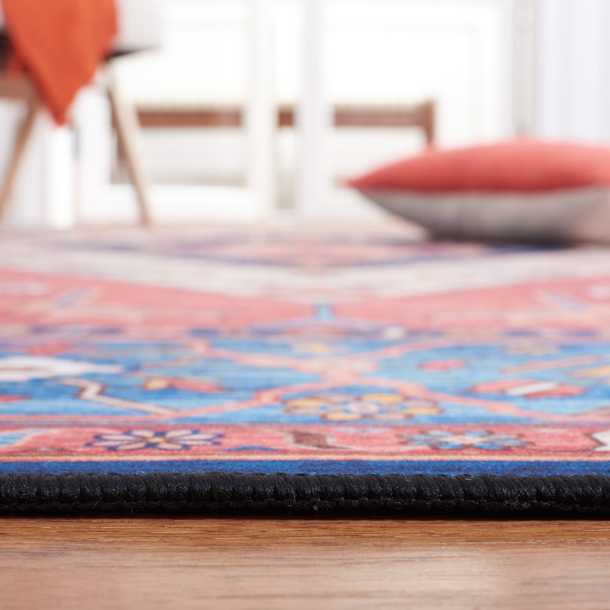 Safavieh Tucson Tsn133P Rust/Blue Area Rug