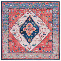 Safavieh Tucson Tsn133P Rust/Blue Area Rug