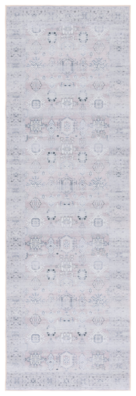 Safavieh Machine Washable Tucson Tsn133U Pink/Beige Rug.