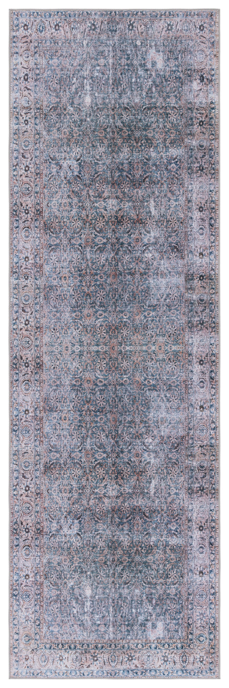 Safavieh Machine Washable Tucson Tsn134Y Green Blue/Beige Rug.