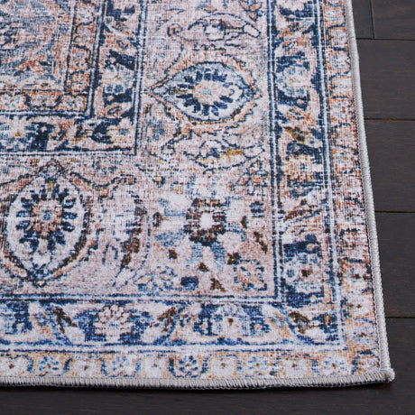 Safavieh Machine Washable Tucson Tsn134Y Green Blue/Beige Rug.